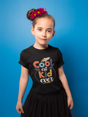 KOVASKO Girls Coolest Kid Ever T-shirt