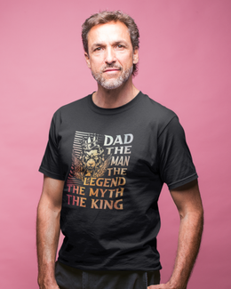 KOVASKO Men’s Dad The Man The Myth T-Shirt