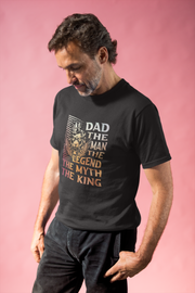 KOVASKO Men’s Dad The Man The Myth T-Shirt