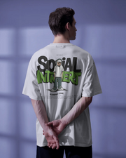 KOVASKO Men’s Social Introvert Oversized T-shirt