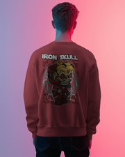 KOVASKO Men’s Iron Skull Sweatshirt