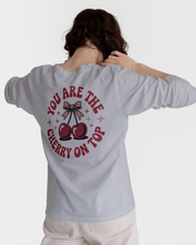KOVASKO Women’s Cherry on Top Sweatshirt