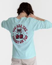 KOVASKO Women’s Cherry on Top Sweatshirt