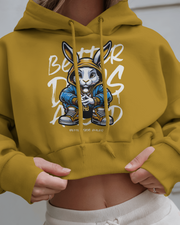 KOVASKO Women’s Better Days Ahead Cropped Hoodie