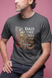 KOVASKO Men’s Dad The Man The Myth T-Shirt
