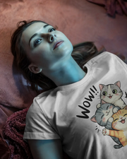 KOVASKO Women’s Three Cats T-shirt