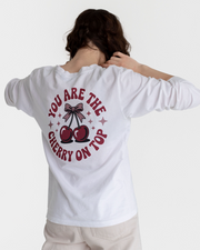 KOVASKO Women’s Cherry on Top Sweatshirt