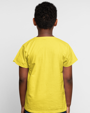 KOVASKO Boys Classic Plain Crew T-Shirt