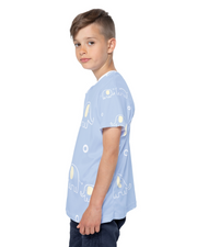 KOVASKO Boys All Over Printed T-shirt