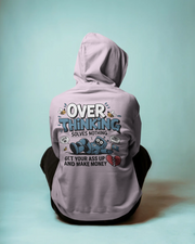 KOVASKO Men’s Over Thinking Solves Nothing Hoodie