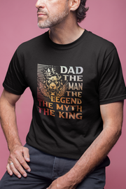 KOVASKO Men’s Dad The Man The Myth T-Shirt
