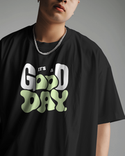 KOVASKO Men’s Good Day Oversized T-Shirt