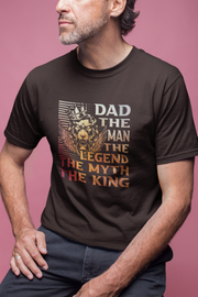 KOVASKO Men’s Dad The Man The Myth T-Shirt
