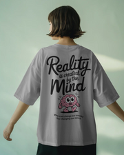 KOVASKO Women’s Reality is created by Mind Oversized T-shirt