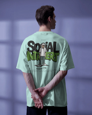 KOVASKO Men’s Social Introvert Oversized T-shirt