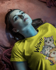 KOVASKO Women’s Three Cats T-shirt