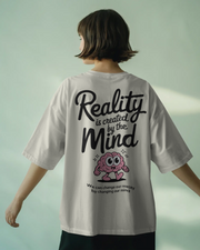 KOVASKO Women’s Reality is created by Mind Oversized T-shirt