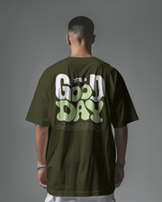KOVASKO Men’s Good Day Oversized T-Shirt