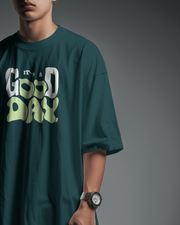 KOVASKO Men’s Good Day Oversized T-Shirt