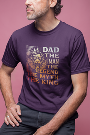 KOVASKO Men’s Dad The Man The Myth T-Shirt